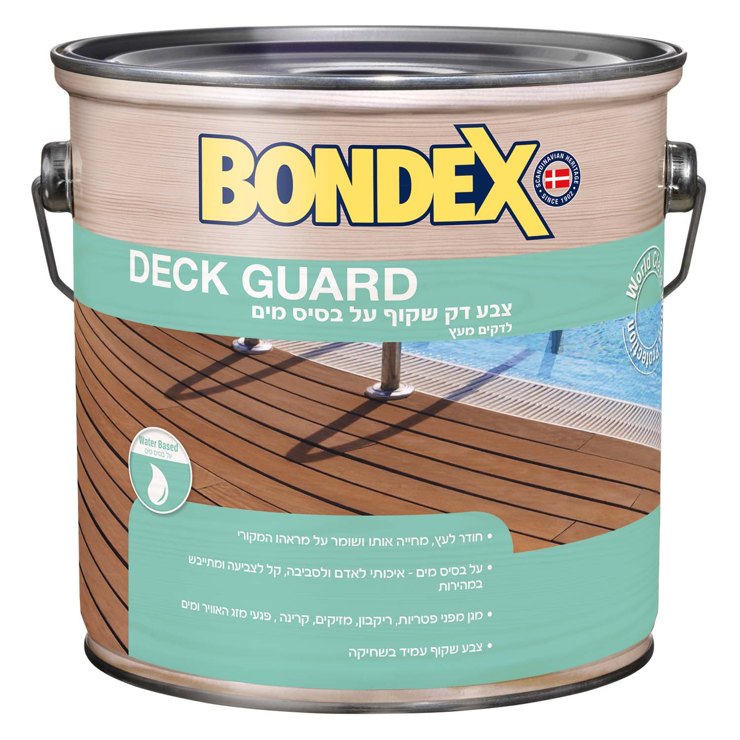 צבע דק שקוף על בסיס מים